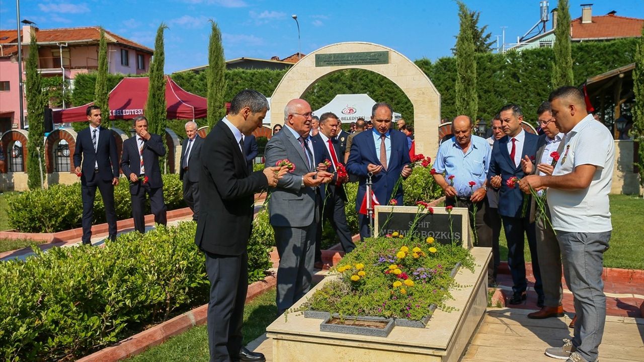 15 Temmuz Anma Etkinlikleri: Denizli, Manisa ve Uşak'ta Şehitler Unutulmadı