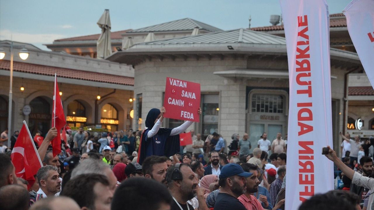15 Temmuz Demokrasi ve Milli Birlik Günü Etkinlikleri Düzenlendi