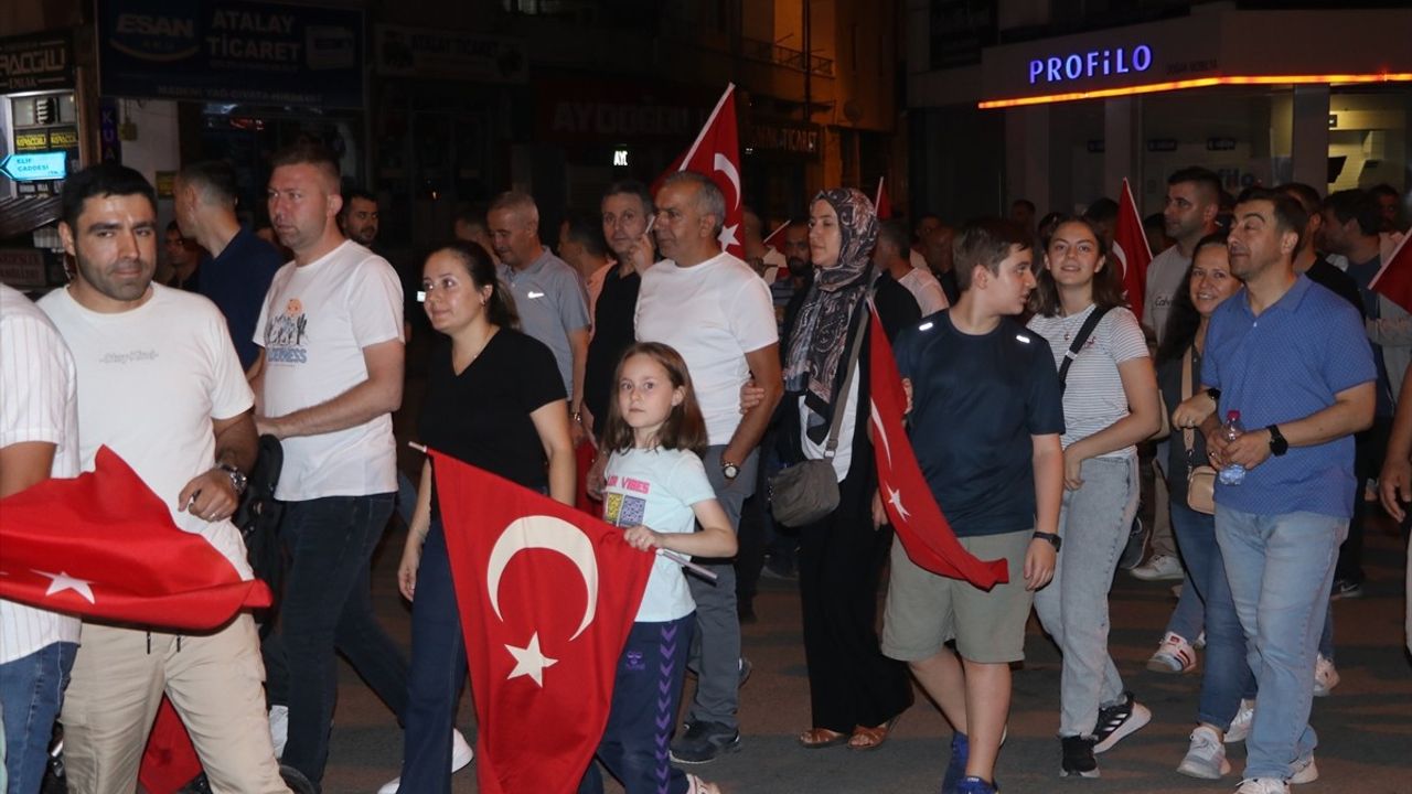 15 Temmuz Demokrasi ve Milli Birlik Günü Etkinlikleri Samsun ve Çevresinde Kutlandı