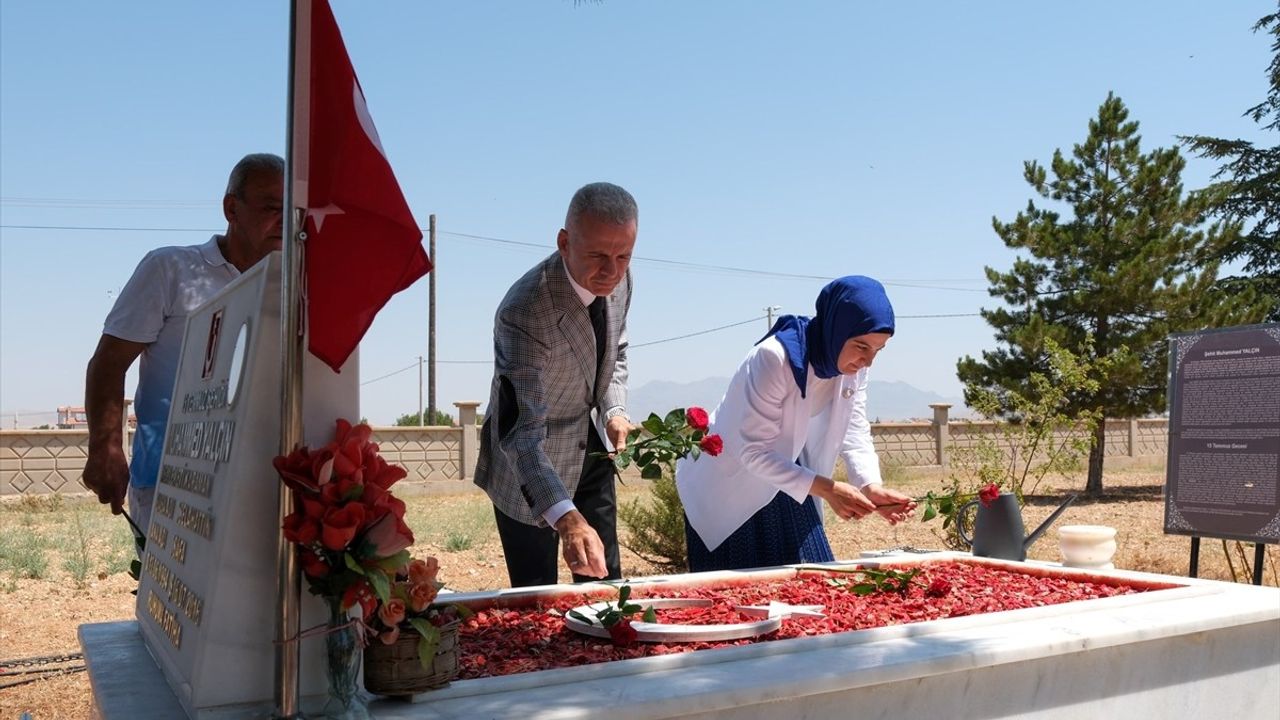 15 Temmuz Şehidi Muhammed Yalçın Anıldı