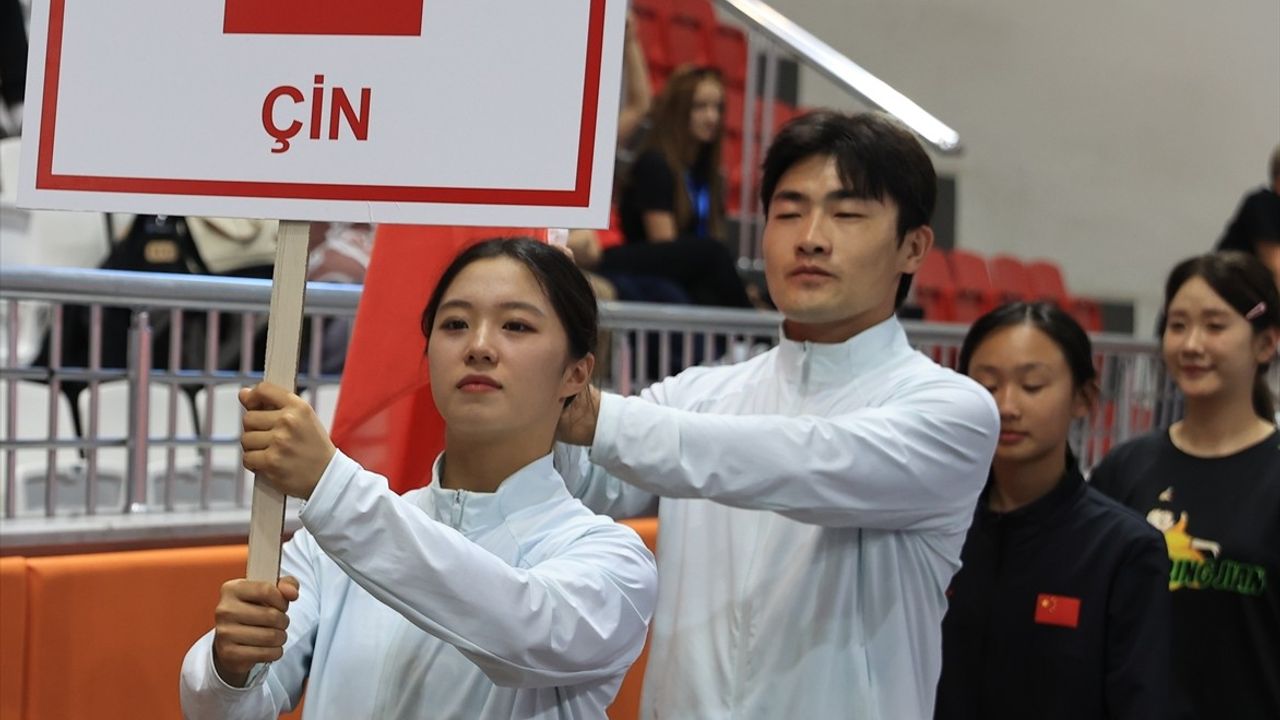 8. Açık Balkan Wushu Kung Fu Şampiyonası Edirne'de Başladı