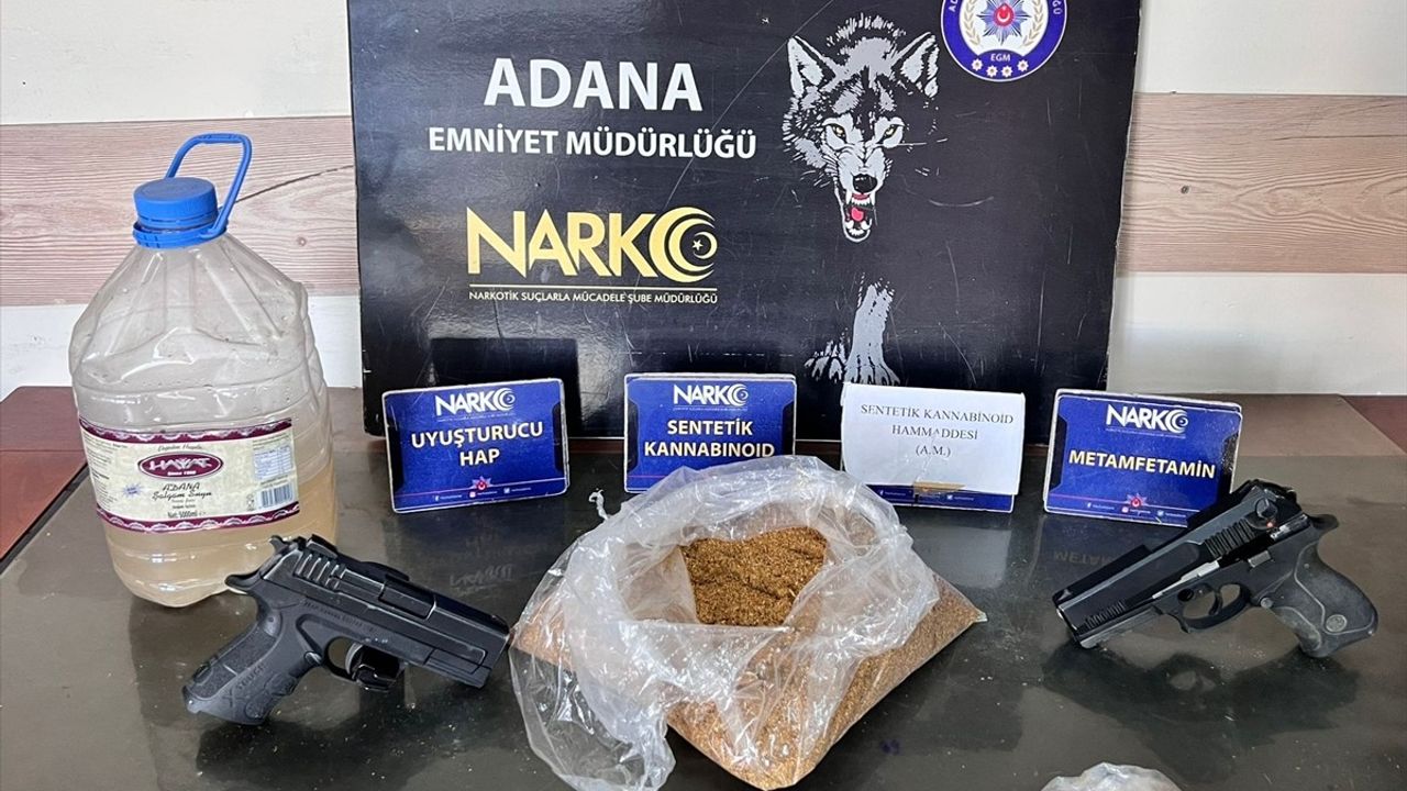 Adana'da Uyuşturucu Operasyonu: 7 Tutuklama