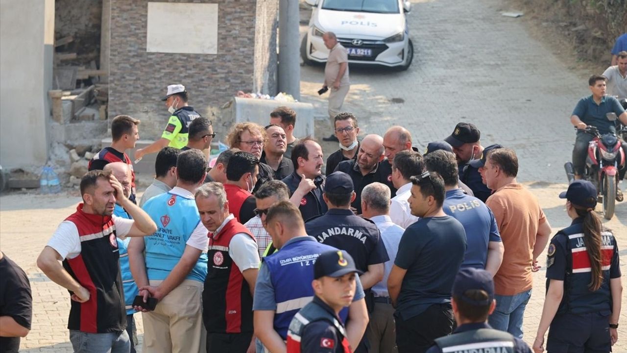 AFAD'dan Ödemiş'teki Orman Yangınına Müdahale