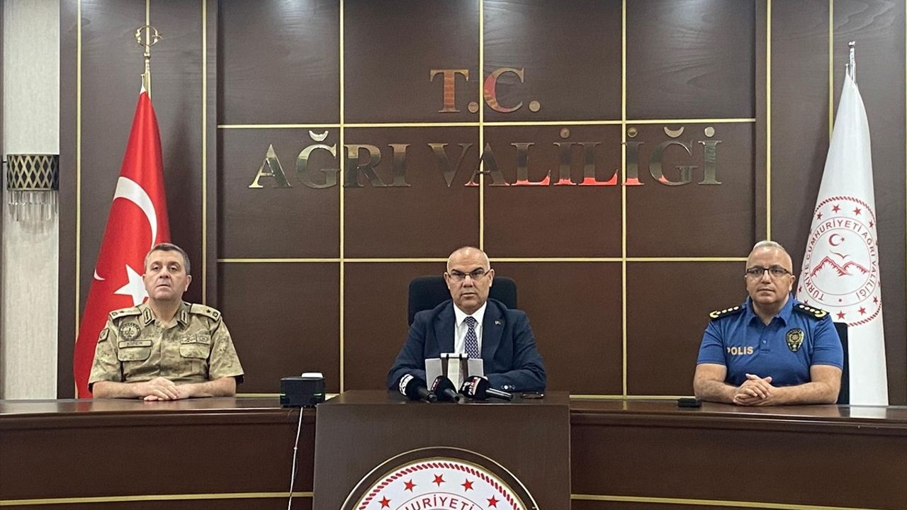 Ağrı'da Düzensiz Göçmenlerin Girişi Engellendi