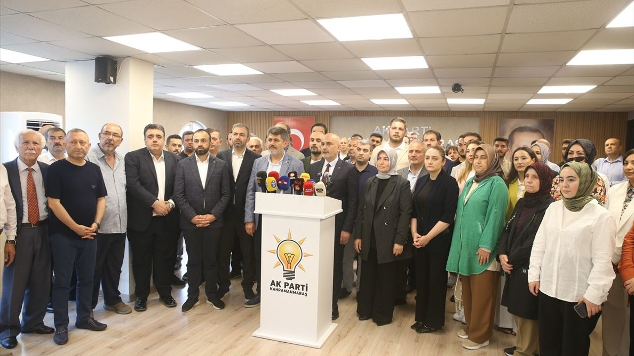 AK Parti Kahramanmaraş'tan 'Terörsüz Türkiye' Açıklaması
