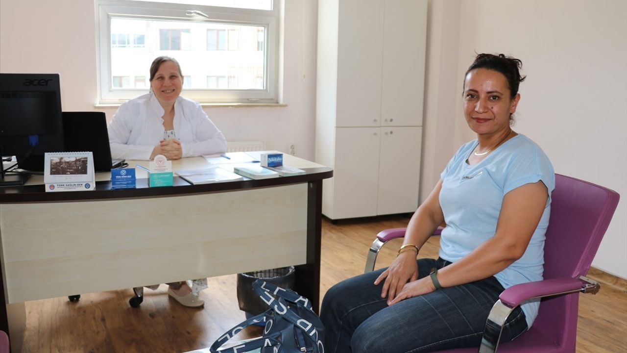 Amasya'da Kadın 15 Yıl Süren Sigara Bağımlılığını Yendi