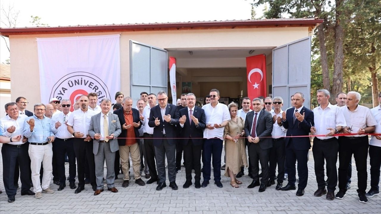 Amasya'da Yerli Dondurarak Kurutma Makinesi Üretim Tesisinin Açılışı Yapıldı