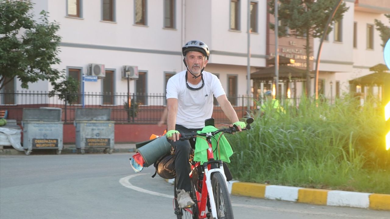 Ankara'dan Rize'ye 15 Temmuz İçin Bisiklet Turu