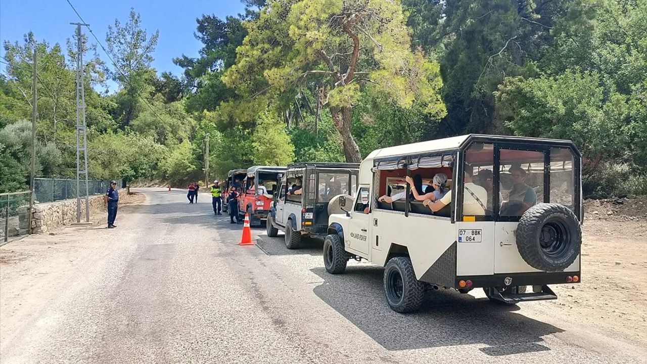 Antalya'da Safari Araçlarına Yönelik Denetim