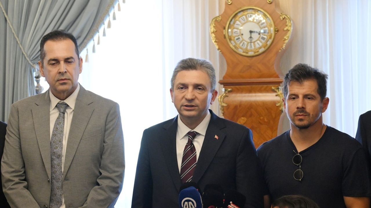 Antalya Valisi Şahin, Antalyaspor'un Yeni Yönetimini Kabul Etti