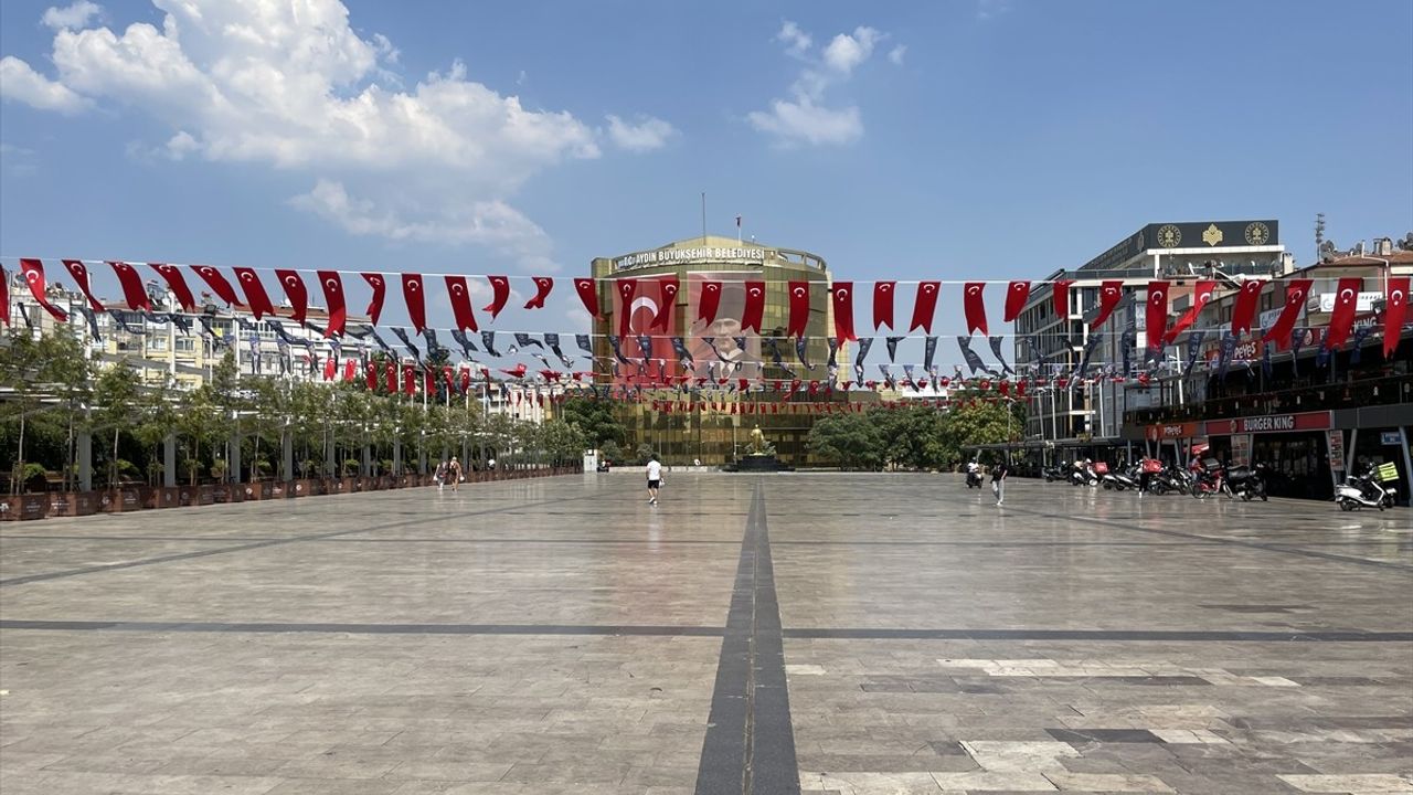 Aydın'da Sıcak Hava Etkili Oluyor