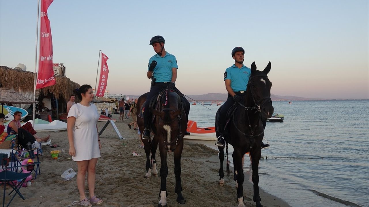 Ayvalık'ta Atlı Jandarma Birliği Göreve Başladı
