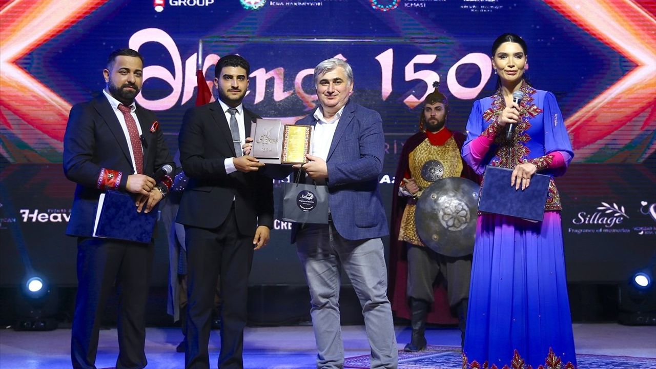 Azerbaycan'dan Anadolu Ajansı'na Ödül