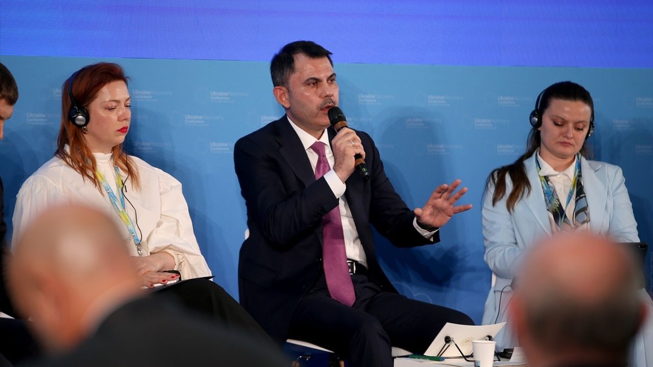 Bakan Kurum'dan Ukrayna'nın Yeniden İnşası için İşbirliği Vurgusu