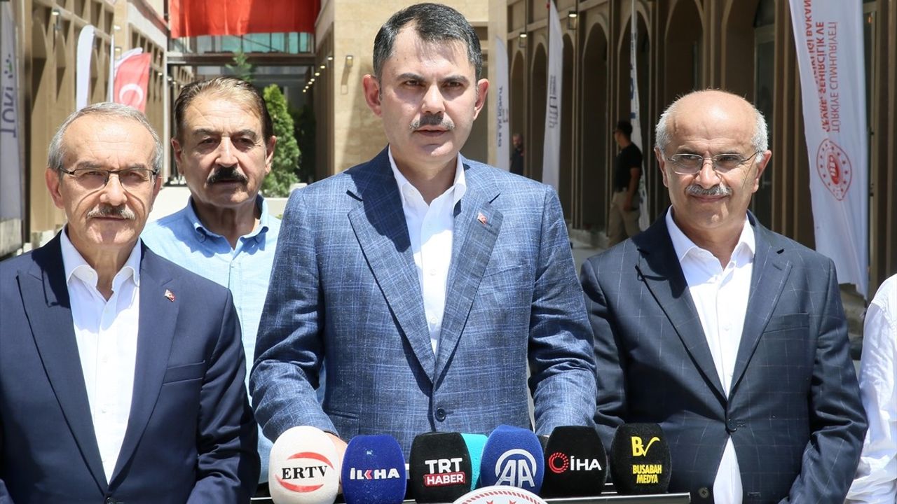 Bakan Kurum Malatya'da Deprem Konutları Hedeflerini Duyurdu