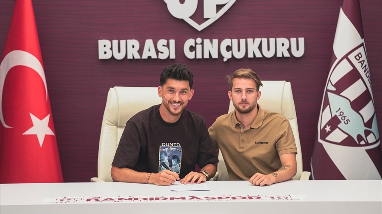 Bandırmaspor, Jetmir Topalli ile Anlaşma Sağladı