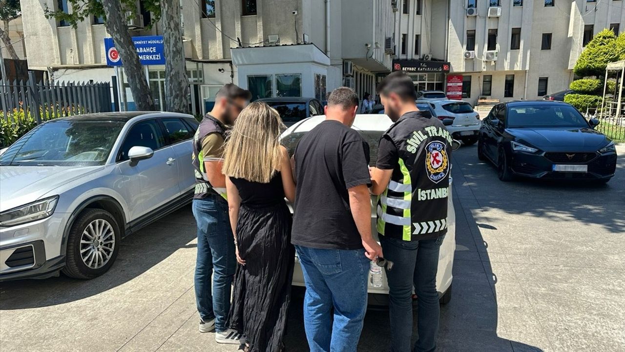 Beykoz'da Düğün Konvoyu Krizi: Sürücülere Ceza Yağdı