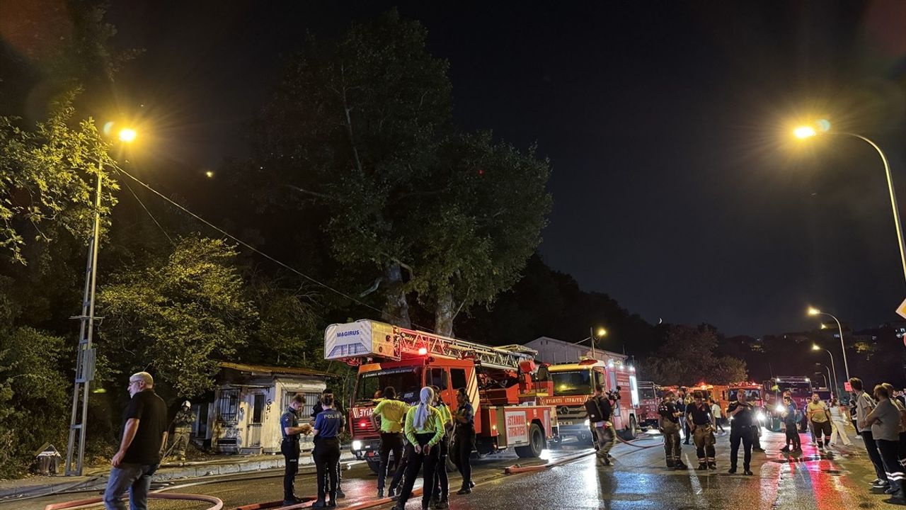 Beykoz'da Orman Yangını Kontrol Altına Alındı
