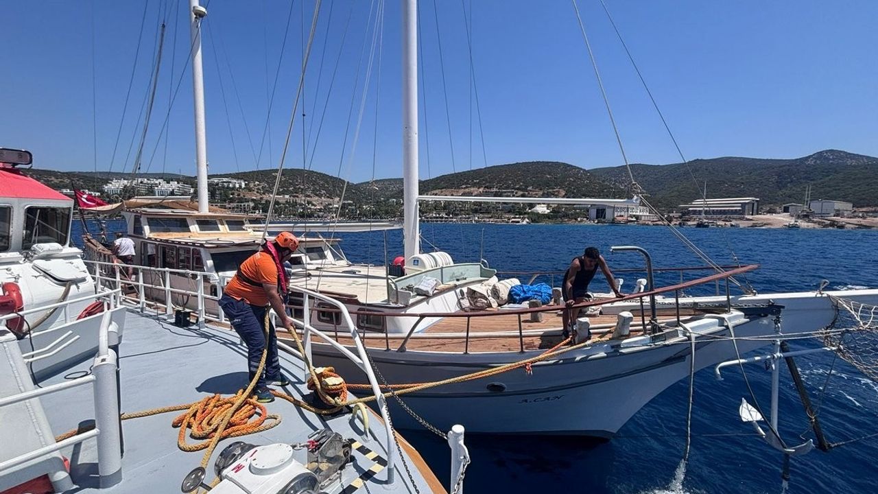 Bodrum Açıklarında Tekne Kazası: 6 Kişi Kurtarıldı