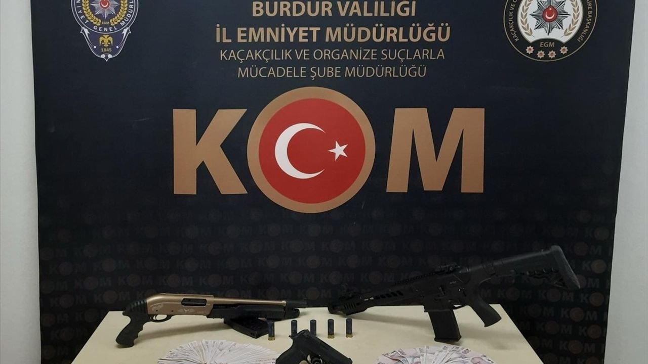Burdur Merkezli Organize Suç Operasyonunda 6 Zanlı Tutuklandı
