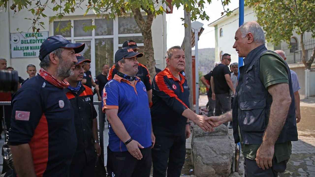 Bursa'daki Orman Yangını: AK Parti Genel Başkanvekili Efkan Ala'nın Ziyareti
