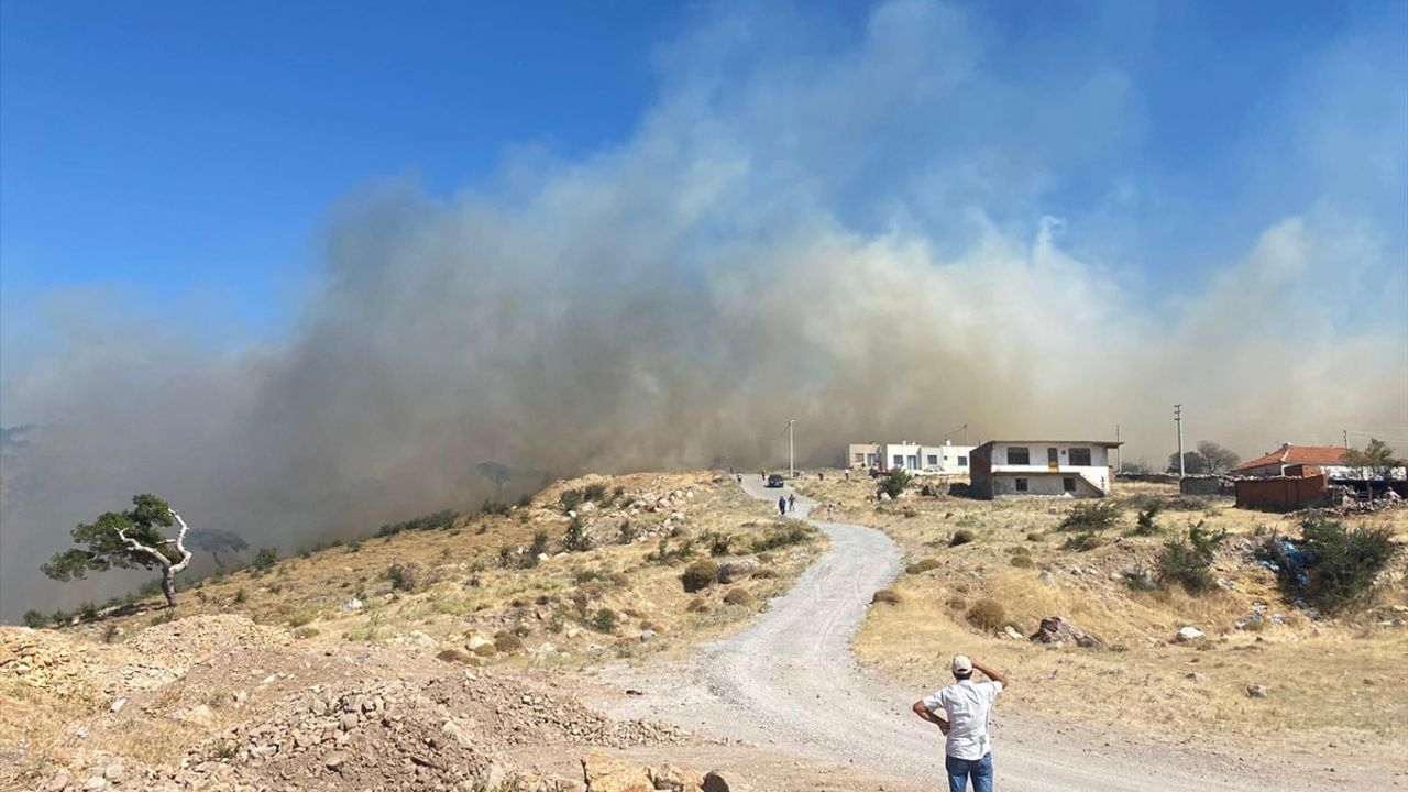 Çanakkale'de Orman Yangınına Hızlı Müdahale