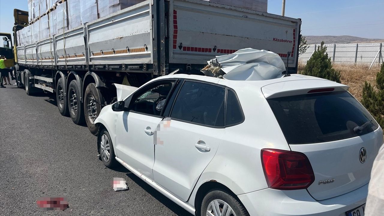 Çankırı'da Trafik Kazası: Bir Kişi Hayatını Kaybetti