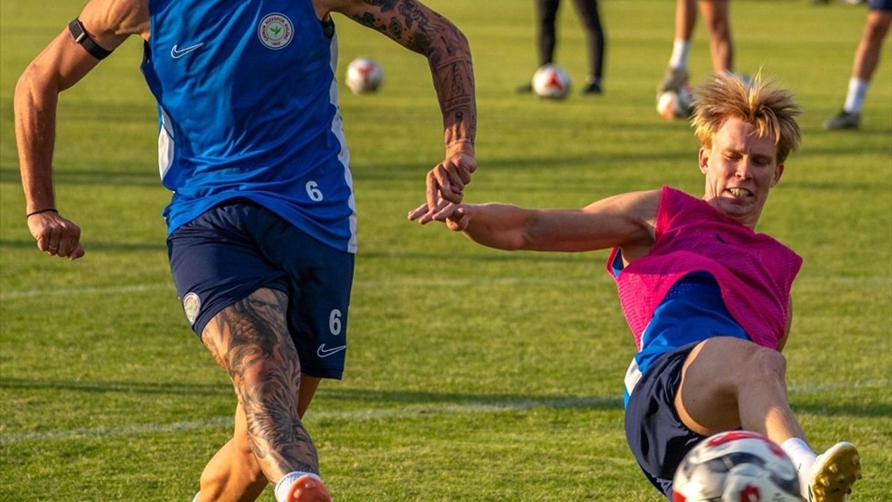Çaykur Rizespor'dan Erzurum Kampında Yoğun Antrenmanlar
