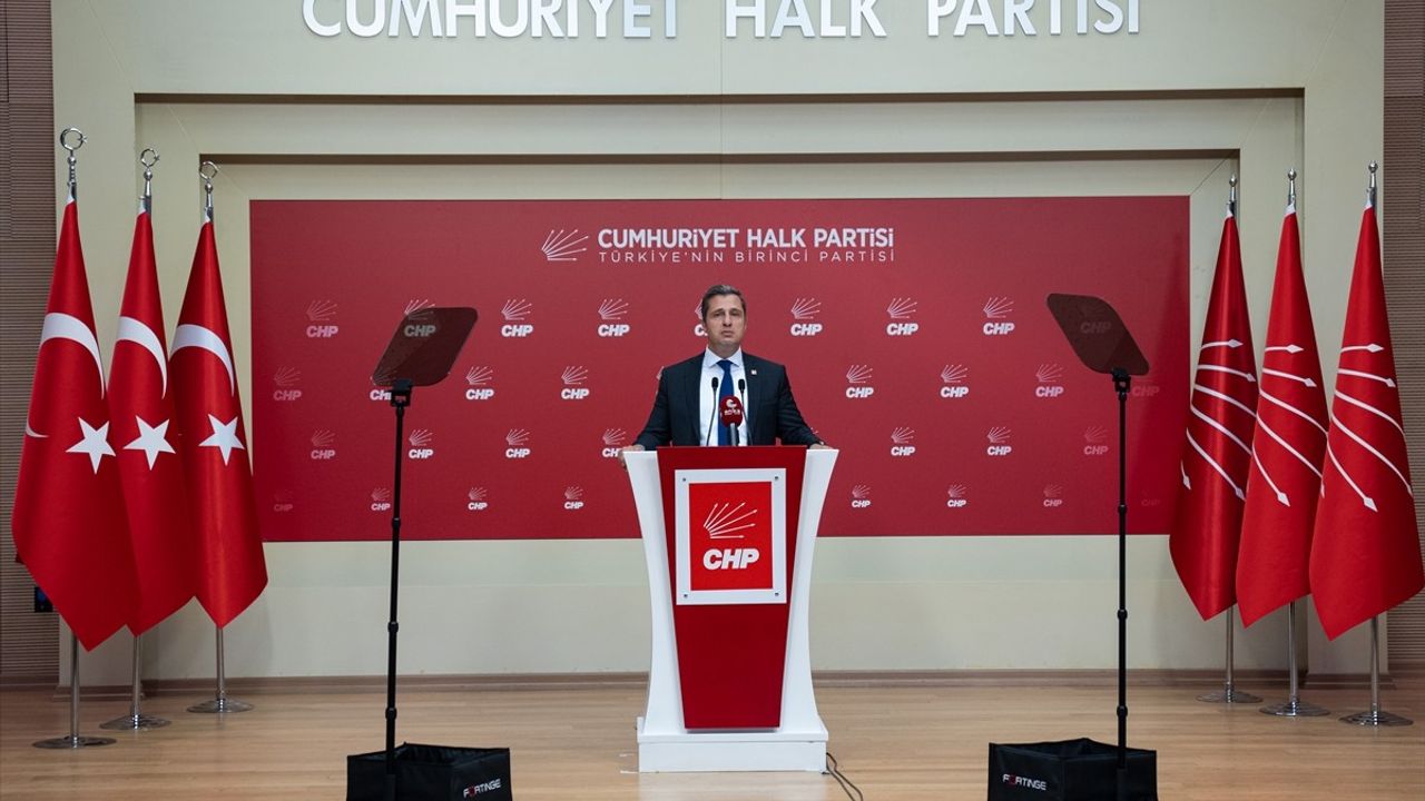 CHP Sözcüsü Yücel'den MYK Toplantısında Açıklamalar