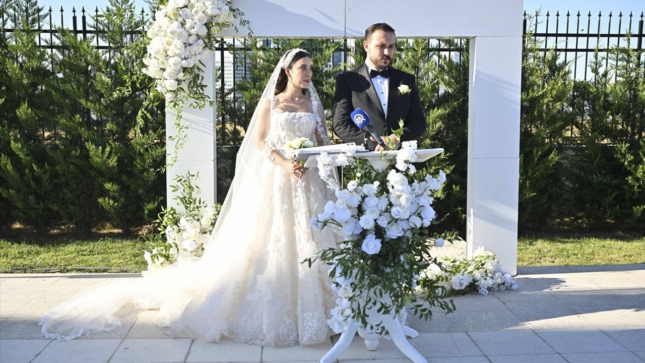 Danıştay Başsavcısı'nın Kızı Evlendi