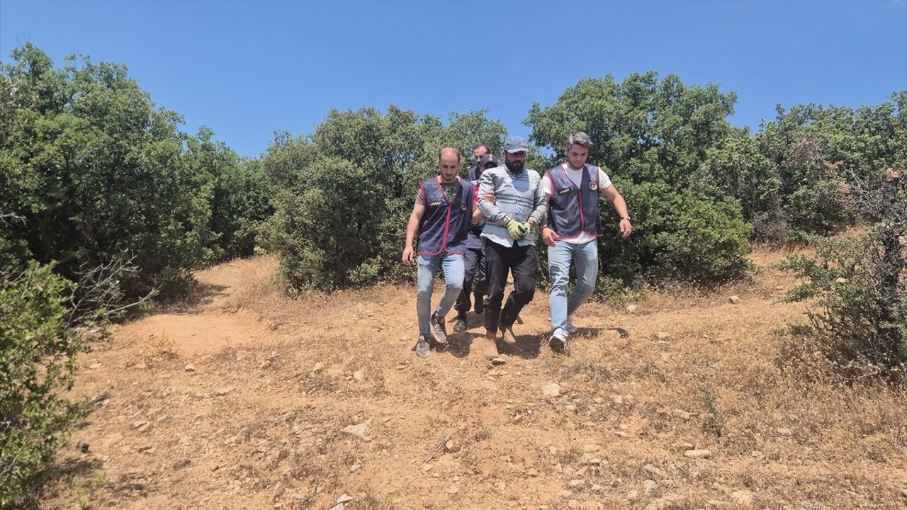 Denizli'de Firari Hükümlü Dağda Yakalandı