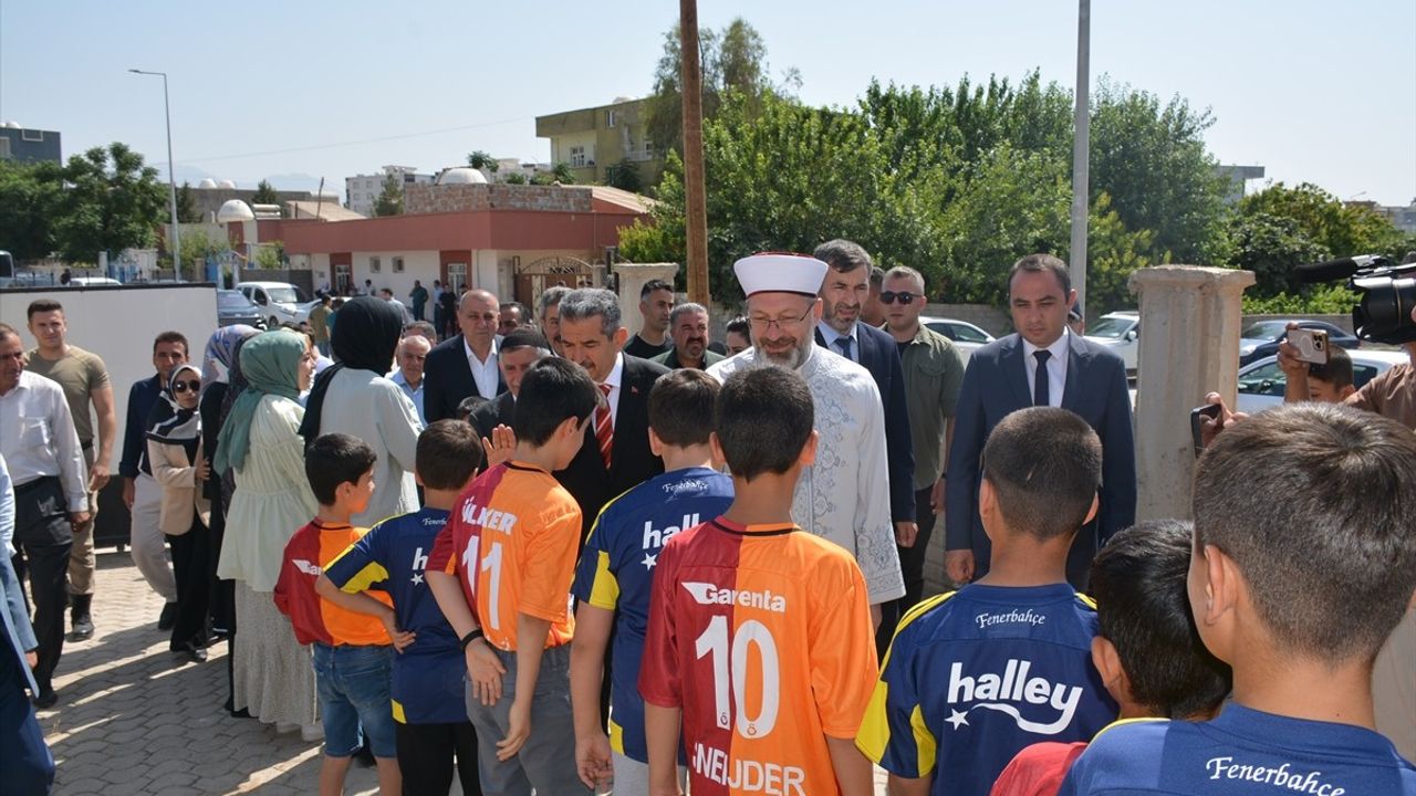 Diyanet İşleri Başkanı Erbaş, Şırnak'ta Yeni Hafızlık Kur'an Kursunu Açıkladı