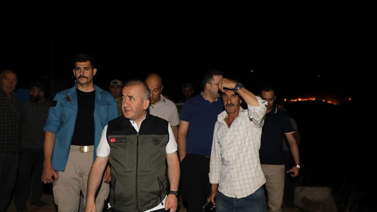 Elazığ'da örtü yangını kontrol altına alındı