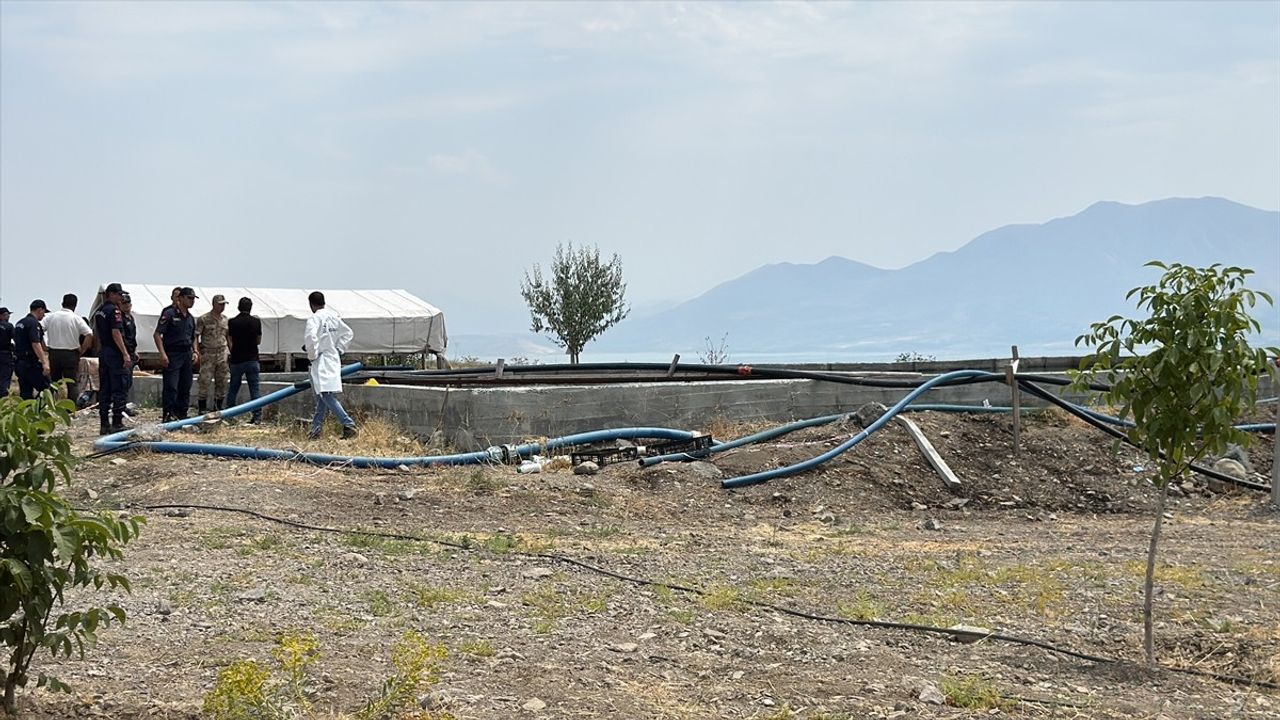 Elazığ'da Sulama Havuzunda 2 Kişinin Ölümü