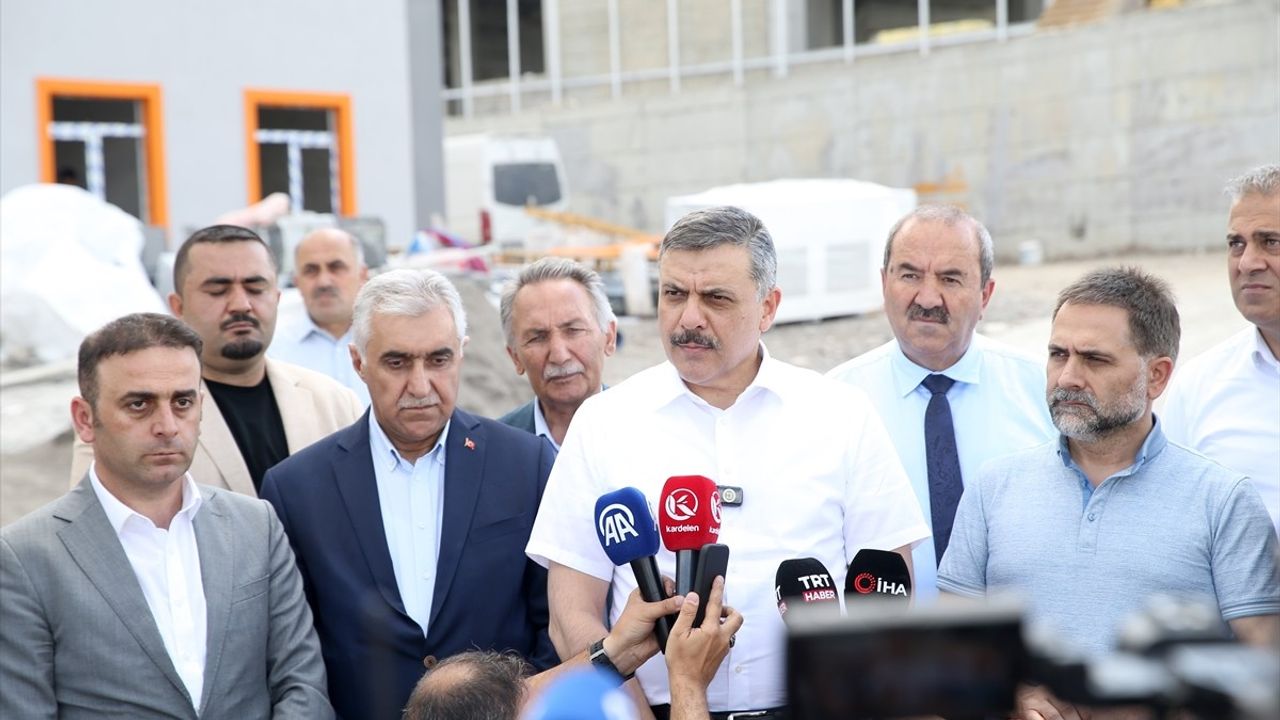 Erzurum'da İstihdamı Artıracak 2. OSB İnşaatı Devam Ediyor