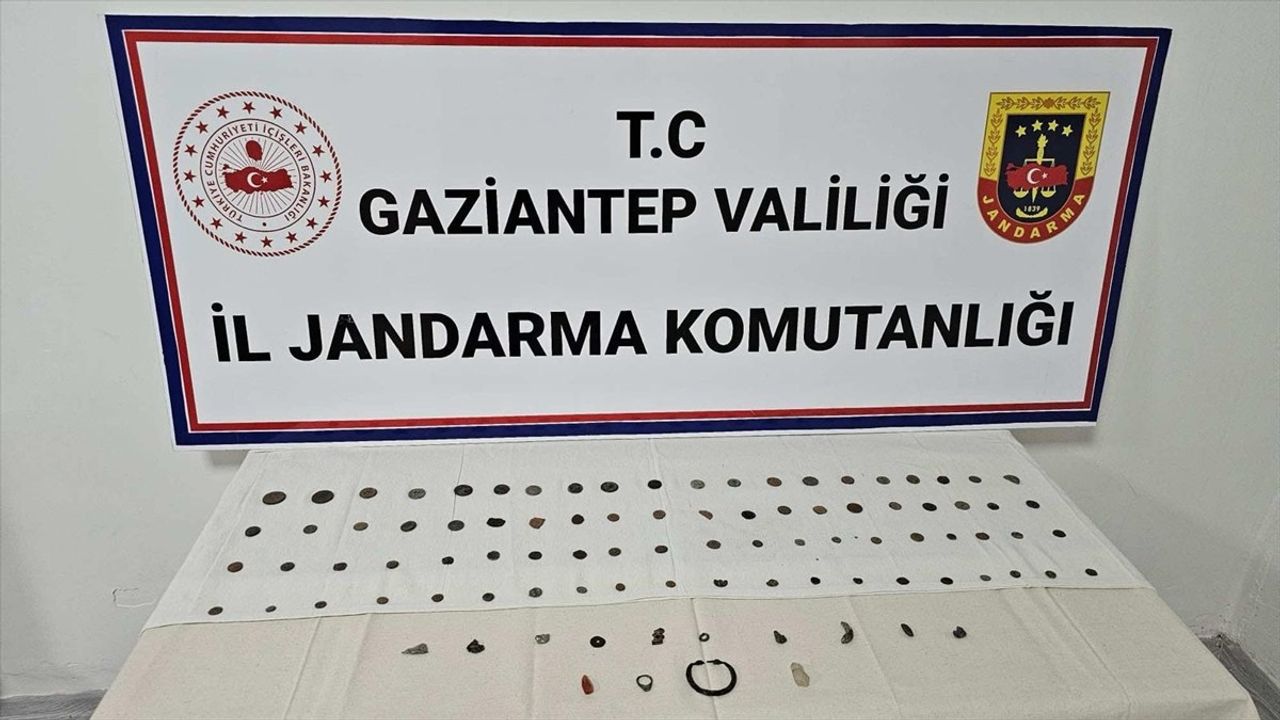 Gaziantep'te Tarihi Eser Kaçakçılığına Müdahale