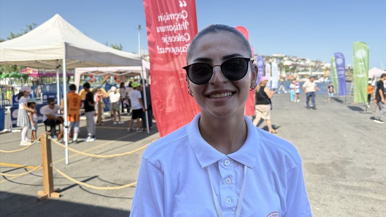 Geleneksel Oyunlar Tırı Tekirdağ'da Çocuklarla Buluştu