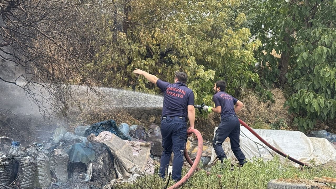 Hakkari'deki Yangın Kontrol Altına Alındı