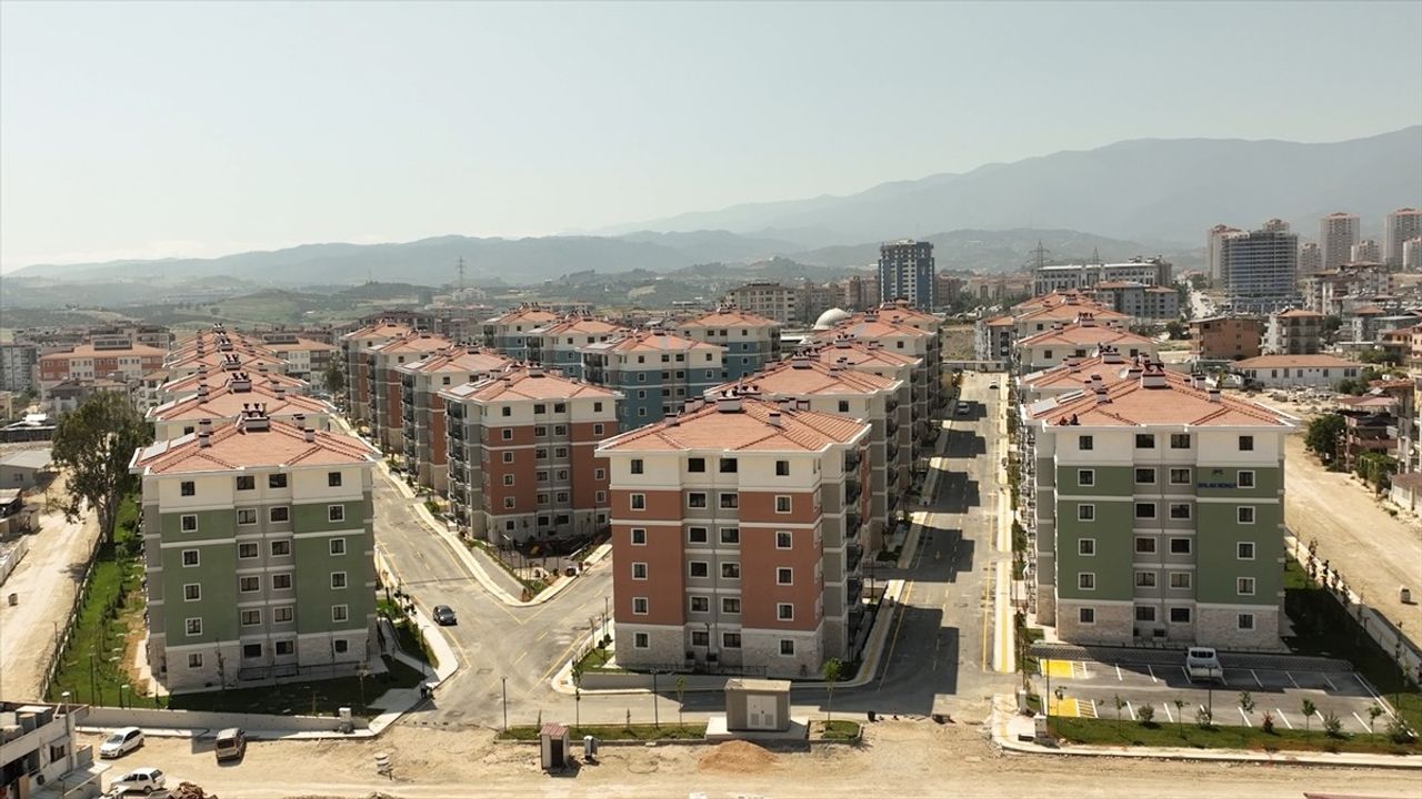 Hatay'da 576 Yeni Konut Tamamlandı