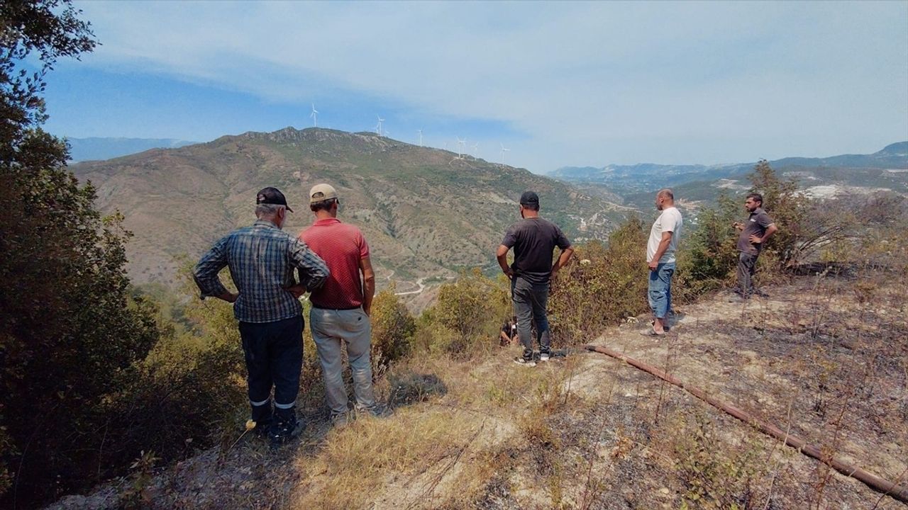 Hatay'da Makilik Alanda Yangın Kontrol Altına Alındı