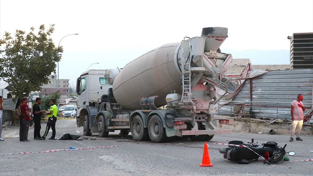 Hatay'da Motosiklet Kazası: Bir Ölü, Bir Yaralı