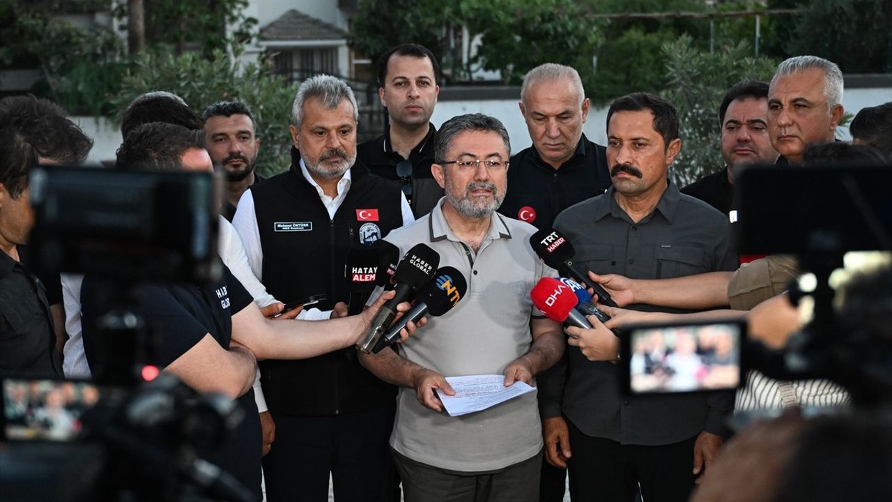 Hatay'daki Orman Yangınlarına İlişkin Güncel Durum