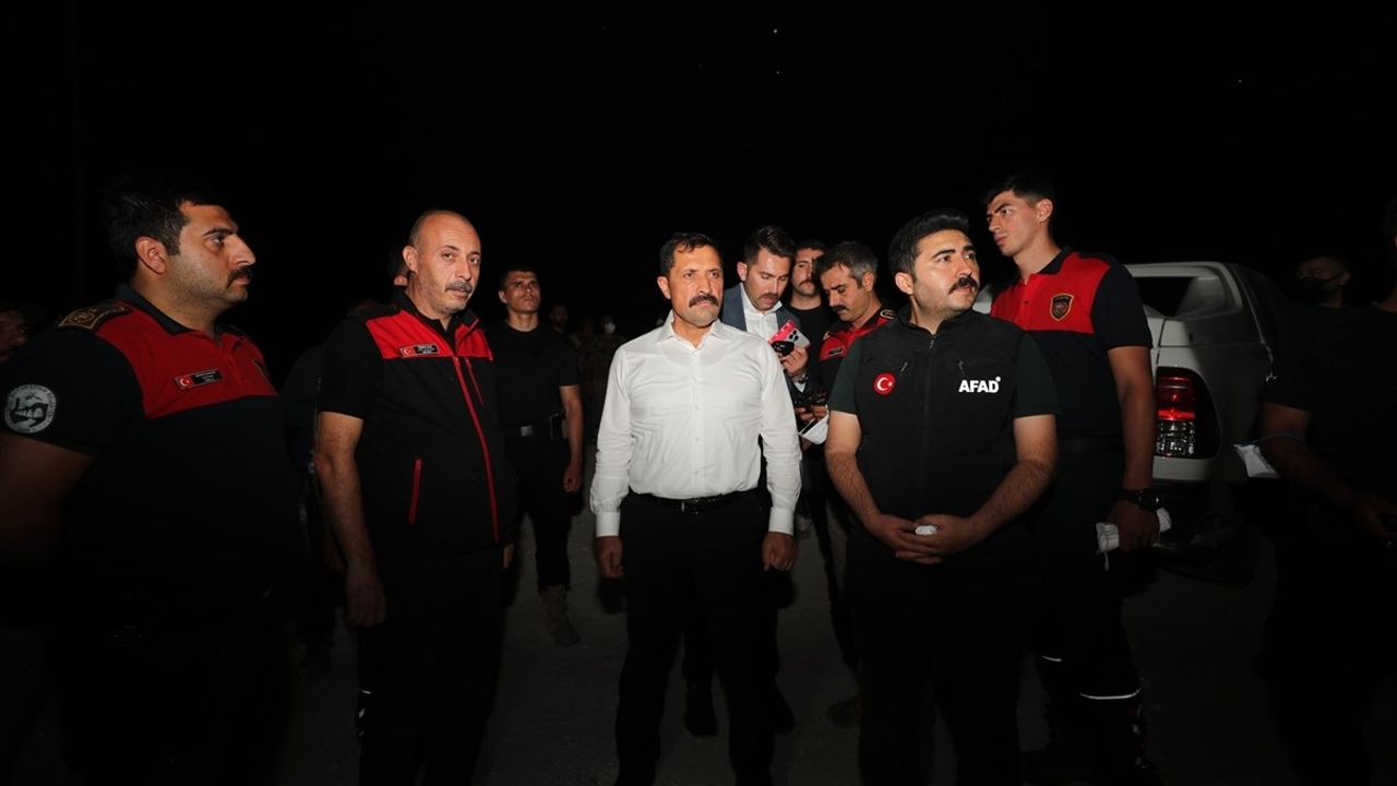 Hatay Valisi Masatlı'dan Suriye Orman Yangını Açıklaması