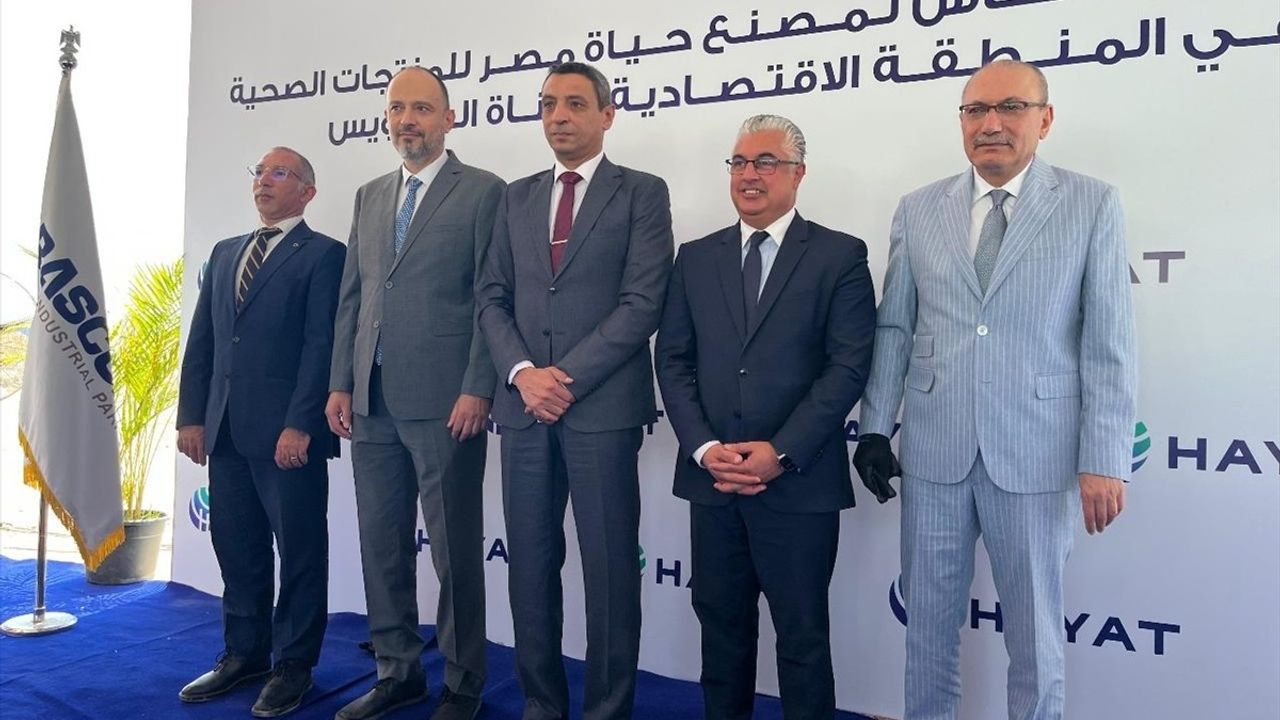 Hayat Kimya, Mısır'daki Yeni Fabrikasının Temelini Attı