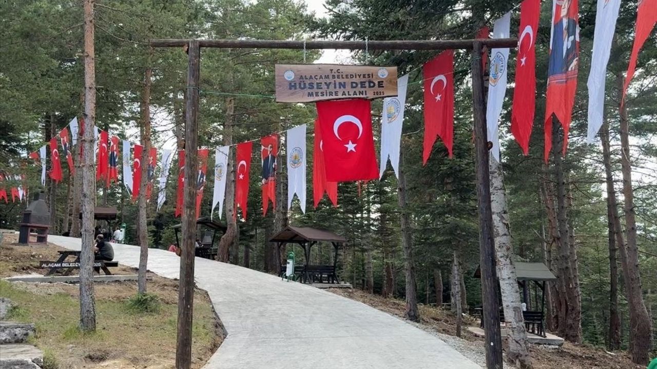 Hüseyin Dede Mesire Alanı Samsun'da Açıldı