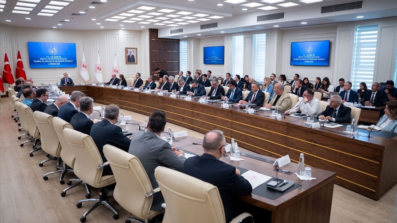 İş Sağlığı ve Güvenliği Konseyi Yeniden Toplandı