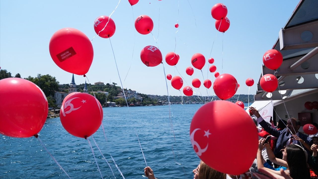 İstanbul'da Şehit Aileleri ve Gaziler İçin Anlamlı Gemi Turu