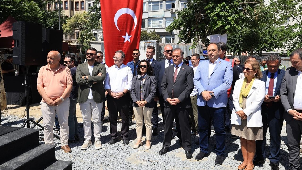 İstanbul'da Yeni Yağmur Suyu Tüneli Töreni