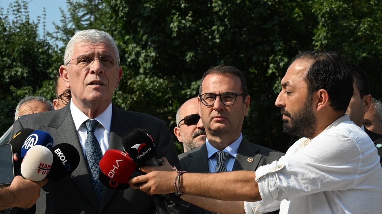 İYİ Parti Lideri Müsavat Dervişoğlu Bolu Yangın Davasını Takip Ediyor