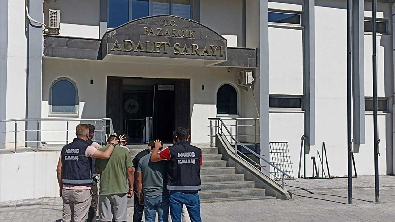 Kahramanmaraş'ta Uyuşturucu Operasyonu: 4 Zanlı Tutuklandı